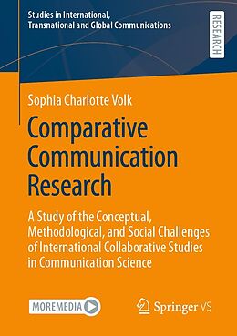 eBook (pdf) Comparative Communication Research de Sophia Charlotte Volk