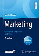 E-Book (epub) Marketing von Manfred Bruhn