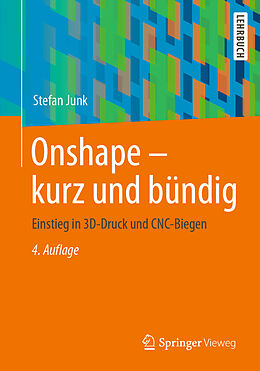 E-Book (pdf) Onshape - kurz und bündig von Stefan Junk