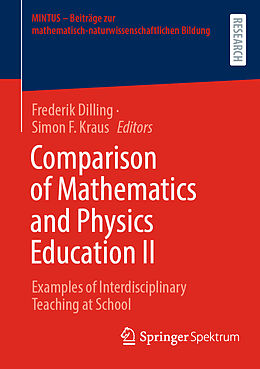 Couverture cartonnée Comparison of Mathematics and Physics Education II de 