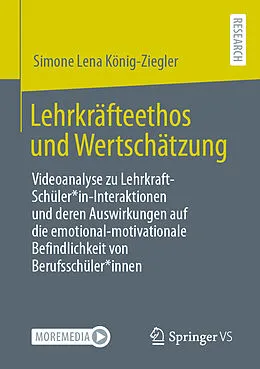 E-Book (pdf) Lehrkräfteethos und Wertschätzung von Simone Lena König-Ziegler