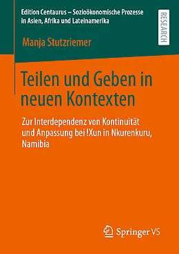 E-Book (pdf) Teilen und Geben in neuen Kontexten von Manja Stutzriemer