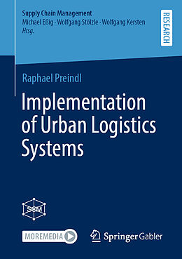 Couverture cartonnée Implementation of Urban Logistics Systems de Raphael Preindl