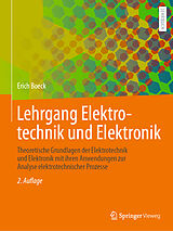 Kartonierter Einband Lehrgang Elektrotechnik und Elektronik von Dr.- Ing. Erich Boeck