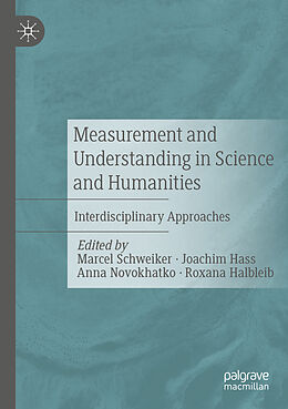 Couverture cartonnée Measurement and Understanding in Science and Humanities de 