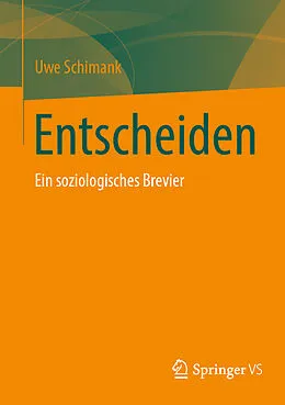 E-Book (pdf) Entscheiden von Uwe Schimank