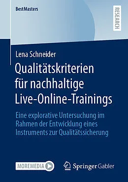 E-Book (pdf) Qualitätskriterien für nachhaltige Live-Online-Trainings von Lena Schneider