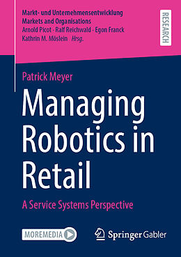 Couverture cartonnée Managing Robotics in Retail de Patrick Meyer