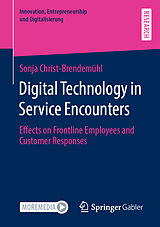 Couverture cartonnée Digital Technology in Service Encounters de Sonja Christ-Brendemühl