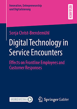 Couverture cartonnée Digital Technology in Service Encounters de Sonja Christ-Brendemühl