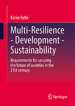 Couverture cartonnée Multi-Resilience - Development - Sustainability de Karim Fathi