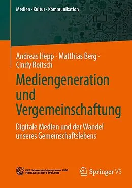 E-Book (pdf) Mediengeneration und Vergemeinschaftung von Andreas Hepp, Matthias Berg, Cindy Roitsch