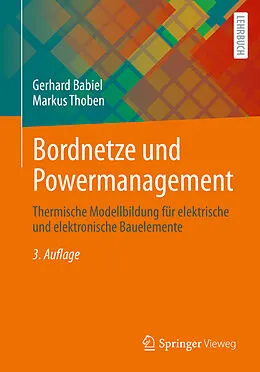 E-Book (pdf) Bordnetze und Powermanagement von Gerhard Babiel, Markus Thoben