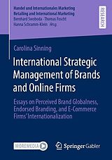 eBook (pdf) International Strategic Management of Brands and Online Firms de Carolina Sinning