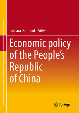 Couverture cartonnée Economic Policy of the People's Republic of China de 