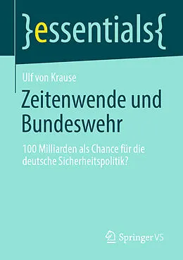 E-Book (pdf) Zeitenwende und Bundeswehr von Ulf von Krause