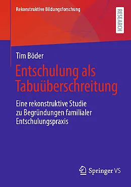 E-Book (pdf) Entschulung als Tabuüberschreitung von Tim Böder