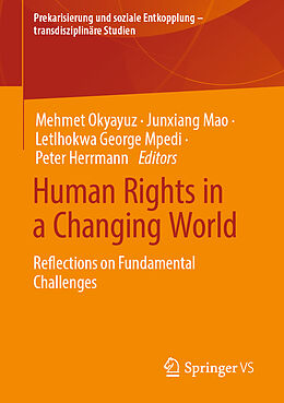 Couverture cartonnée Human Rights in a Changing World de 