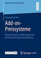 Kartonierter Einband Add-on-Preissysteme von Christopher Pütz