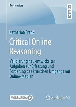 E-Book (pdf) Critical Online Reasoning von Katharina Frank