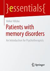 E-Book (pdf) Patients with Memory Disorders von Volker Völzke