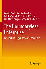 Couverture cartonnée The Boundaryless Enterprise de Arnold Picot, Ralf Reichwald, Anne-Katrin Neyer