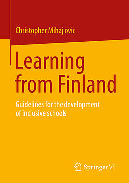 Couverture cartonnée Learning from Finland de Christopher Mihajlovic