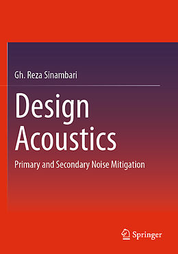 Couverture cartonnée Design Acoustics de Gh. Reza Sinambari