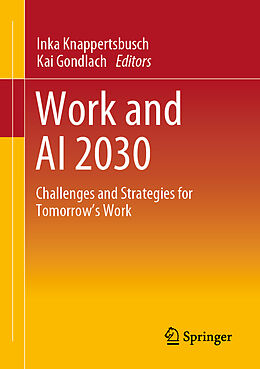 Couverture cartonnée Work and AI 2030 de 