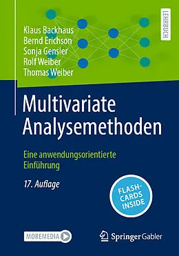 E-Book (pdf) Multivariate Analysemethoden von Klaus Backhaus, Bernd Erichson, Sonja Gensler