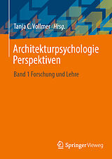Kartonierter Einband Architekturpsychologie Perspektiven von 