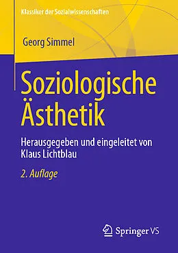 E-Book (pdf) Soziologische Ästhetik von Georg Simmel