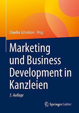 Fester Einband Marketing und Business Development in Kanzleien von 
