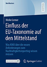 E-Book (pdf) Einfluss der EU-Taxonomie auf den Mittelstand von Meike Lerner