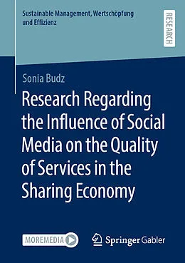 E-Book (pdf) Research Regarding the Influence of Social Media on the Quality of Services in the Sharing Economy von Sonia Budz