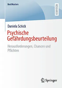 E-Book (pdf) Psychische Gefährdungsbeurteilung von Daniela Schick