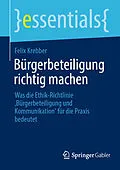 E-Book (pdf) Bürgerbeteiligung richtig machen von Felix Krebber