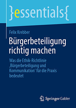 E-Book (pdf) Bürgerbeteiligung richtig machen von Felix Krebber