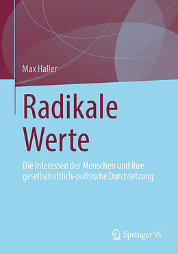 E-Book (pdf) Radikale Werte von Max Haller