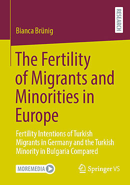 Couverture cartonnée The Fertility of Migrants and Minorities in Europe de Bianca Brünig