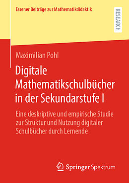 Kartonierter Einband Digitale Mathematikschulbücher in der Sekundarstufe I von Maximilian Pohl