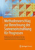 E-Book (pdf) Methodenvorschlag zur Berechnung der Sonneneinstrahlung für Prognosen von Larissa Hille