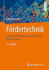 E-Book (pdf) Fördertechnik von Rudolf Griemert