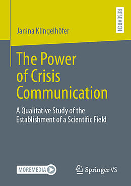 Couverture cartonnée The Power of Crisis Communication de Janina Klingelhöfer