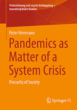 Couverture cartonnée Pandemics as Matter of a System Crisis de Peter Herrmann