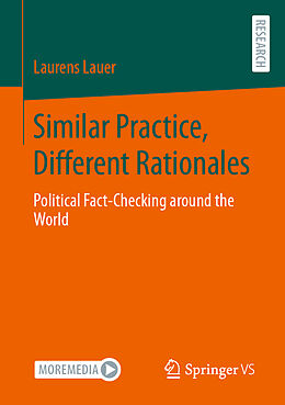 Couverture cartonnée Similar Practice, Different Rationales de Laurens Lauer