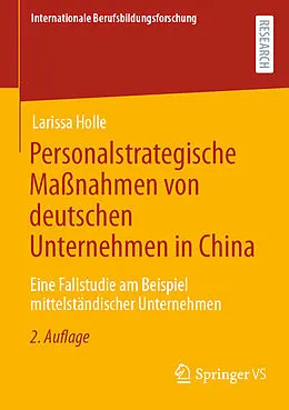 E-Book (pdf) Personalstrategische Maßnahmen von deutschen Unternehmen in China von Larissa Holle