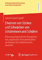 Kartonierter Einband Erkennen von Stärken und Schwächen von Schülerinnen und Schülern von Isabelle Gobeli-Egloff