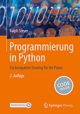 Kartonierter Einband Programmierung in Python von Ralph Steyer
