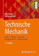 Fester Einband Technische Mechanik von Alfred Böge, Wolfgang Böge